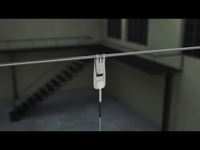 nVent CADDY Speed Link Verenstalen kabelklip voor Afhangingen vanaf Horizontale Overspanningen
