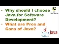 Why should I choose Java for Software Development What are Pros and Cons of Java