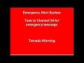 Tornado Warning EAS in Charles Town WV