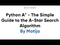 Python A - The Simple Guide to the A-Star Search Algorithm