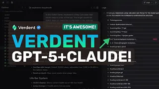 Verdent VS Code Extension This IS SO GOOD This AI Coding AGENT Combines GPT 5 Claude 