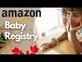 How To Create An Amazon Baby Registry Add Items And Share Registry