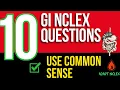 GI NCLEX Review Questions Common Sense Nursing Exam Questions and Answers