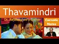 Lagu Thavamindri Kidaitha Varame | Anbu | Carnatic Notes | Veena Tutorial | Swarams | DrRajalakshmi