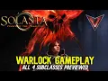 WARLOCK Gameplay Solasta CoTM All Four Subclasses