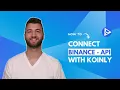 How to connect Binance FAST With Koinly via API