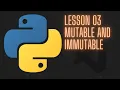 Python 3 12 Intermediate Tutorial - Lesson 03