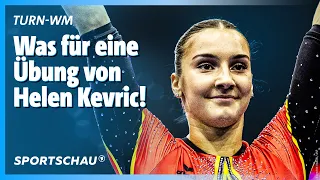 Kevric im Stufenbarren-Finale bei der Turn-WM in Rotterdam | Highlights | Sportschau