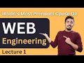 Introduction to web engineering in Hindi Urdu Lecture 01 Full