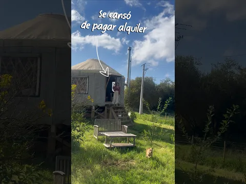 Se cansó de pagar alquiler