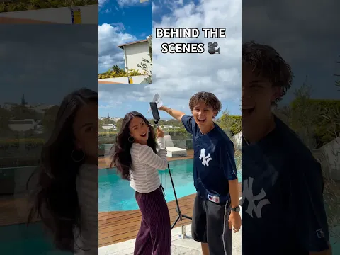 BEHIND THE SCENES ✈️🤣