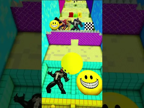 Squid Game Jump Part 22 / Verity vs Captain Clark vs Venom vs Spider-Man / Verity Monster Form