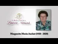 Marguerite Morin Auclair 1928 - 2020