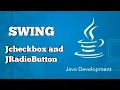 Swing Jcheckbox and JRadioButton with example 2-9