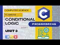 10th Class Computer Science Ch 3 Control Statement PTB Introduction to conditional logic Lec1