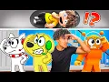 Hiding in the ROOF to ESCAPE YOUTUBERS