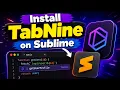 How to Install TabNine in Sublime Text AI Code Completion Setup Guide