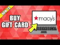 How to Add Macy s Gift Card