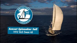A spectacular landfall in Madeira at Sunset, sailing under Spinnaker // On the Wind TV #3