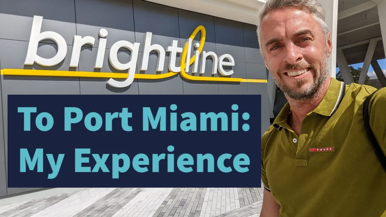 Brightline Train to Port Miami: Is it worth it? | Royal Caribbean's Cruise Terminal A