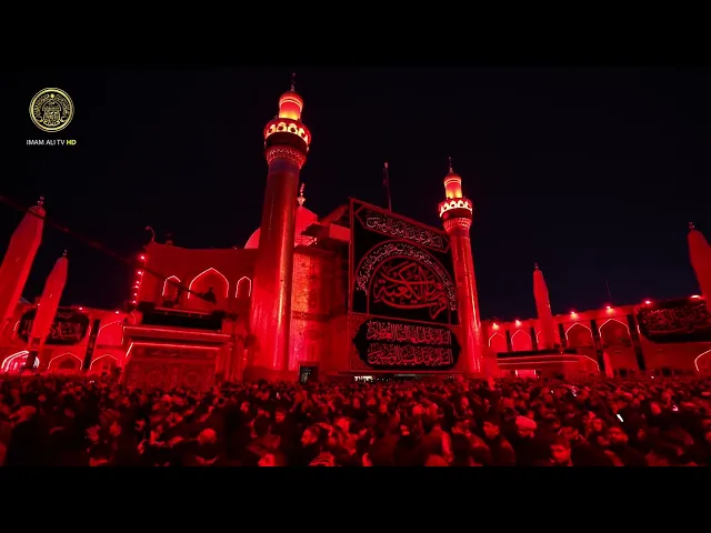 ⁣ما جفَّ دمعٌ والقلوبُ بحزنِهاتحيي مُصابَ المرتضى مولاها