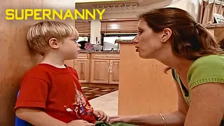 Mom Tries To Discipline Violent 4 yr Old That Rules The Roost | Supernanny