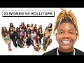 20 WOMEN VS 1 INFLUENCER ROLLITUPK