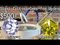 Setting up the CutKit 1 with a Vevor Faceting Machine Cut for Under 500