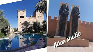 زيارتي لمدينة ورزازات و Studio Atlas Ouarzazate ATLAS STUDIO Oscarhotel 