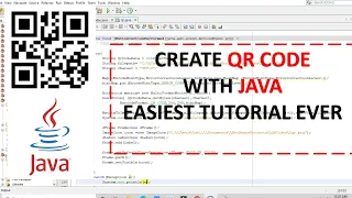 Create QR CODE WITH JAVA EASIEST TUTORIAL EVER Tutify