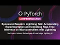 Sponsored Session Lightning Talk Accelerating Experimentation - Niall Lyons Luca Antiga