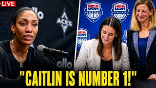 A ja Wilson REACTS as Caitlin Clark Salary Debate EXPLODES
