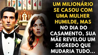 Um milionário se casou com uma mulher pobre, mas no dia do casamento, sua mãe revelou um segredo...