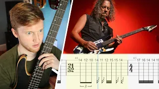 Master of Puppets Solo On BASS Finally Broke Me