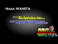 BUKAN PENGEMIS CINTA || Jhony Iskandar|| KARAOKE Nada WANITA