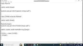 What is Method Overloading Softcrayons