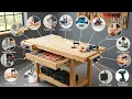 Lagu 1 Month in 10 Minutes! This Skillful Man Build a Workbench With 20 Functions