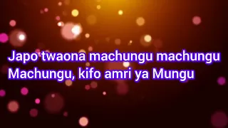 kifo cha mtume muhammad s a w qaswida lyrics na sheikh mwenye sauti yake duniani