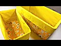 Foldable and Washable Storage Box DIY Fabric Box