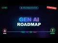Generative AI Roadmap 2026 Python to LLMs RAG AI Agents From Zero to Gen AI Expert