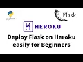 Deploying Flask on Heroku easily explained for Beginners