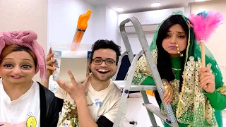 D لما تتخانقي مع حماتك عشان تنظيف البيت قبل العيد 