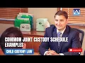 Common Joint Custody Schedule Examples