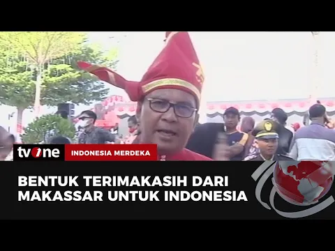 Perayaan HUT ke-78 Kemerdekaan RI di Pantai Losari