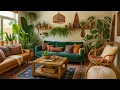 Boho Style Interior Harmony and Cozy Living