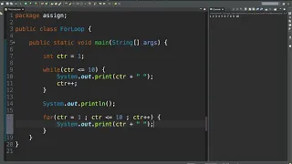 JVT Counter-Controlled for Loop