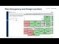 Planning Occupancy and Assigning Locations