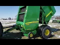 2012 568 john deere Baler