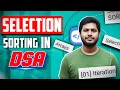 Selection Sort in Telugu DSA Series Ep 10 Step-by-Step Explanation with Dry Run