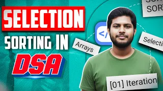 Selection Sort in Telugu DSA Series Ep 10 Step-by-Step Explanation with Dry Run